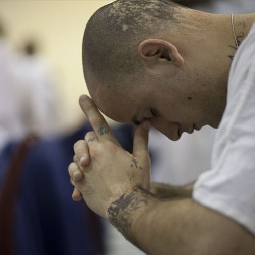 Inmate Praying