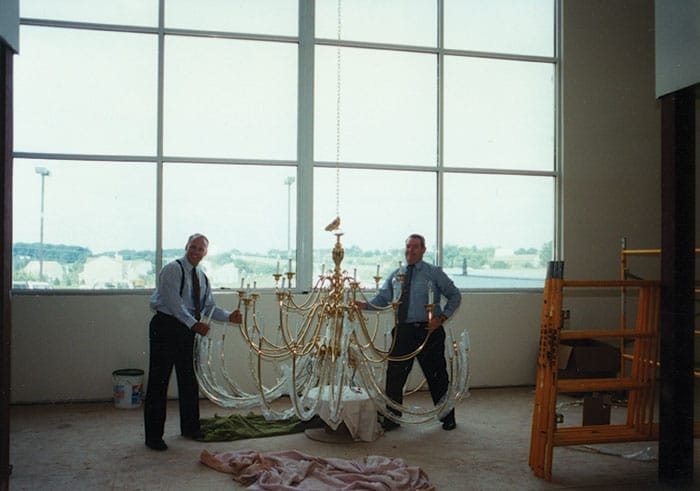 Building 2 – Chandelier